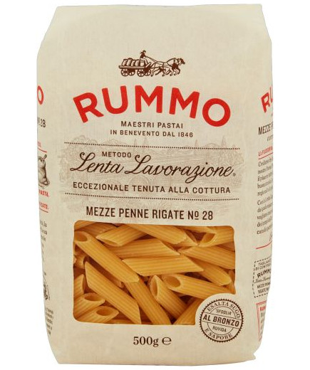 Rummo Mezze Penne Rigate N°28 gr.500