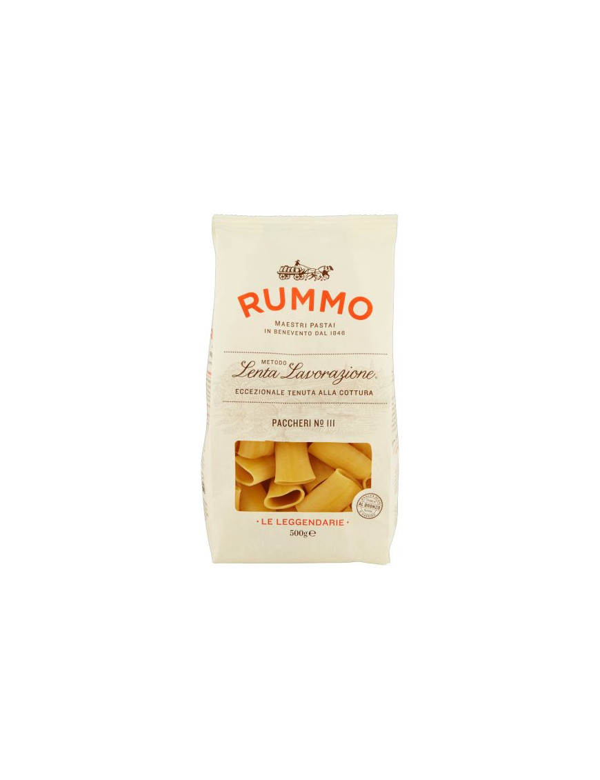 Rummo Paccheri N°111 Trafilate Al Bronzo gr.500