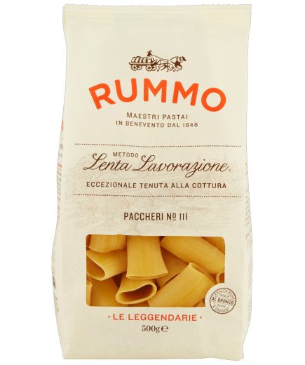 Rummo Paccheri N°111 Trafilate Al Bronzo gr.500