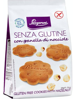 LAZZARONI FROLLINI S/GLUTINE G.200  GRANELLA NOCCIOLA..