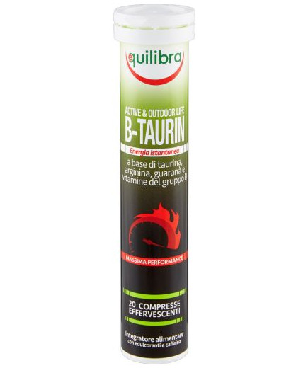 Equilibra B-Taurin 20 Cpr Energetico Effervescente