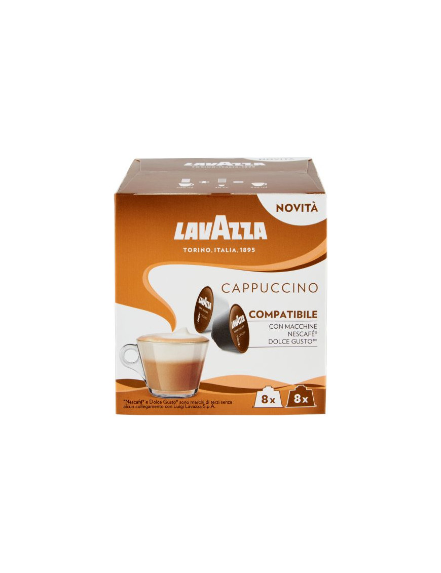 Lavazza Cappuccino 16 Cps -Comp. Dolcegusto-