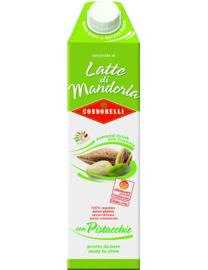 CONDORELLI LATTE DI MANDORLA E PISTACCHIO LT.1 BRIK