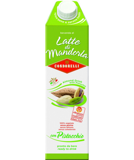 CONDORELLI LATTE DI MANDORLA E PISTACCHIO LT.1 BRIK