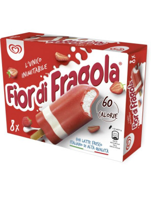 Algida Fior Di Fragola X 8 gr.408 New