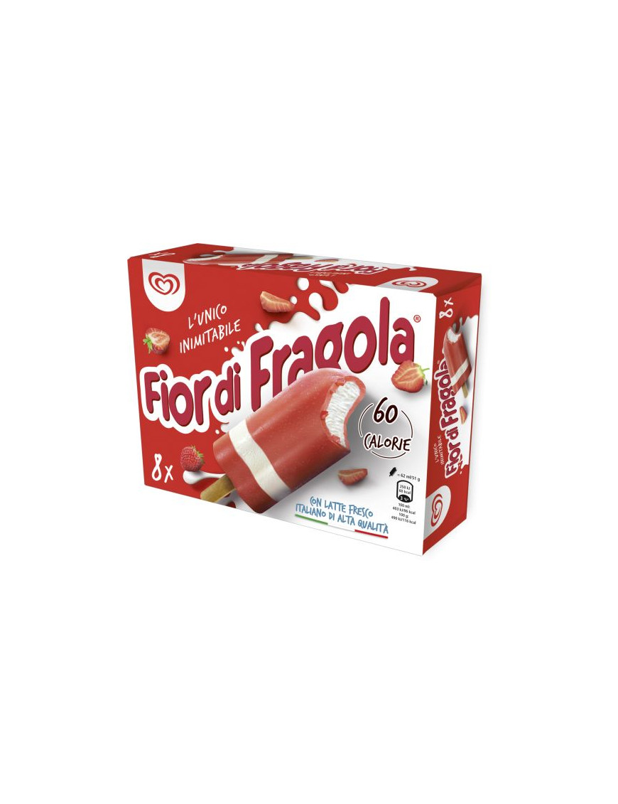 Algida Fior Di Fragola X 8 gr.408 New