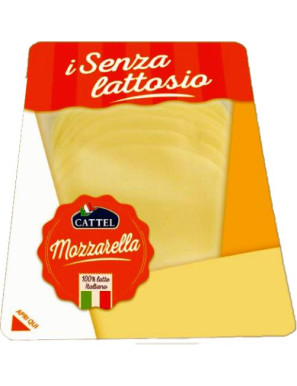 Cattel Mozzarella Preaffettata senza Lattosio gr.150