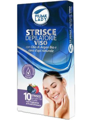 PIUMA LADY STRISCE DEPILATORIE VISO X10PZ.