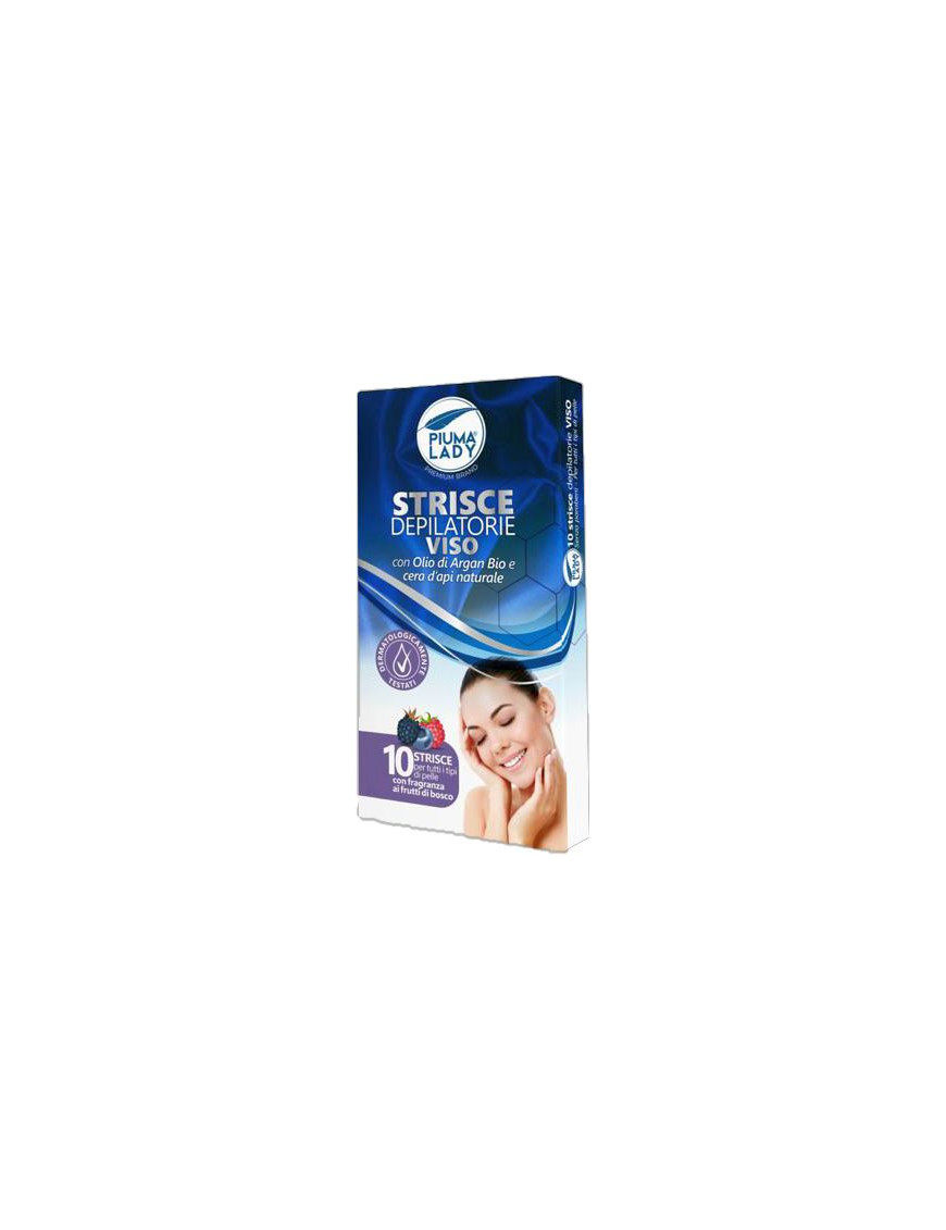 PIUMA LADY STRISCE DEPILATORIE VISO X10PZ.