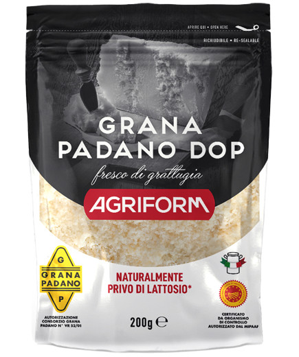 AGRIFORM GRANA PADANO DOP GRAT BUSTA G.200