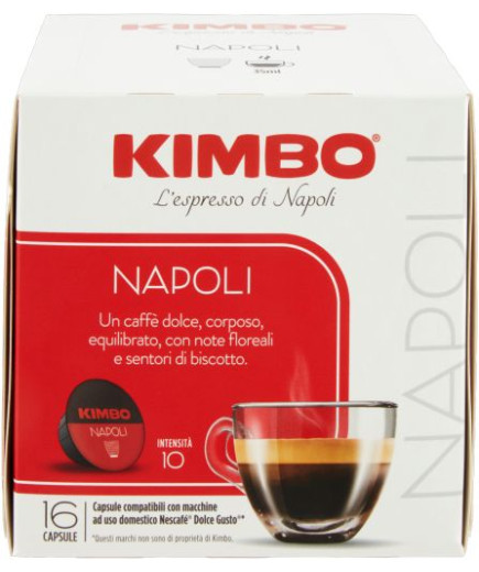 Kimbo Napoli 16 Cps Compatibili Dolce Gusto