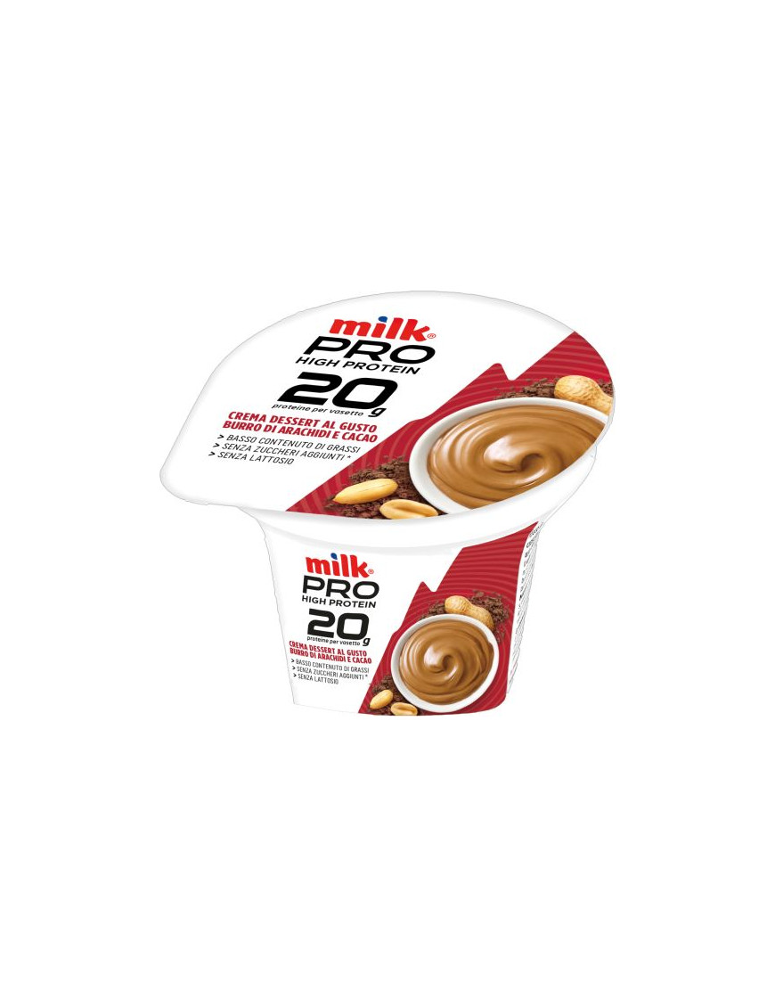 Milk Pro Crema Dessert Burro D'Arachidi Cacao gr.200