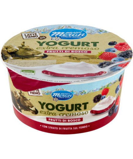 MERANO YOGURT LATTE FIENO DOPPIO STRATO G.150 FRUTTI BOSCO