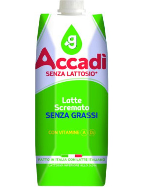 GRANAROLO ACCADI'LATTE UHT SCREMATO ML.500