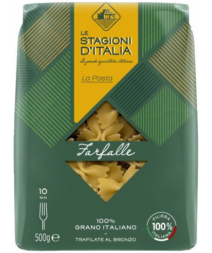 Stagioni D'Italia Farfalle Trafilate Al Bronzo gr.500