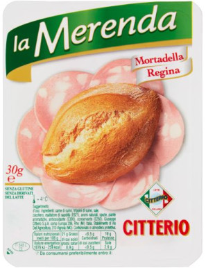 Citterio La Merenda Mortadella Regina gr.30