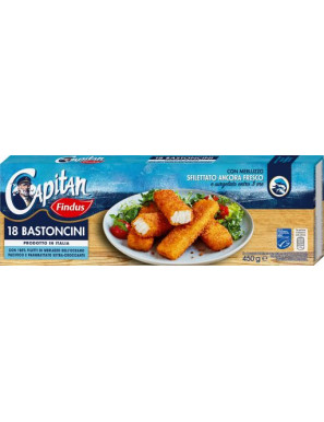 Findus Bastoncini Merluzzo X18 gr.450