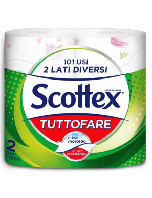 Scottex Cartaspugna Gigante Double Face X2 Tutto Fare