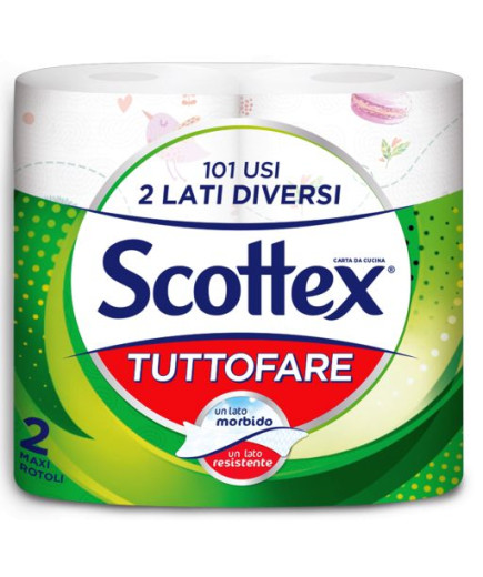 Scottex Cartaspugna Gigante Double Face X2 Tutto Fare