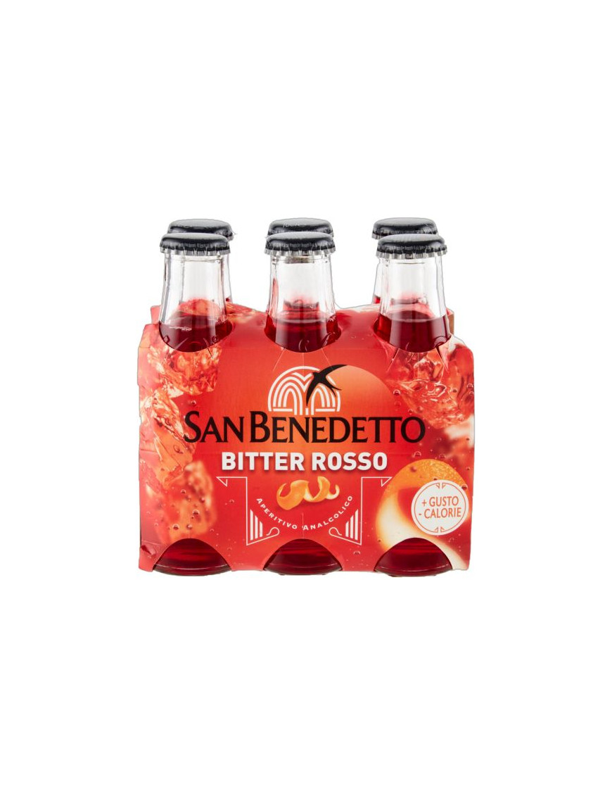 San Benedetto Bitter Rosso cl.10 X6