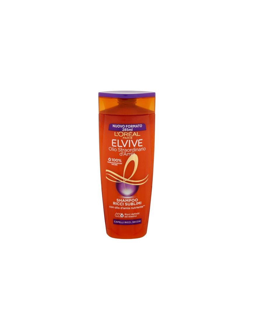 L'Oreal Elvive Shampoo Olio Straordinario D'Amla Capelli Ricci ml.285