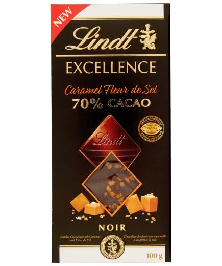 Lindt Tavoletta Excellence Passion Caramello E Sale gr.100