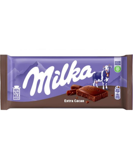 Milka Tav. gr.100 Extra Cacao