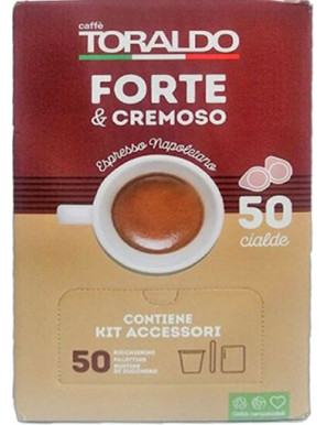 Toraldo Cialde gr.7,2X50 Forte E Cremoso + Kit Accessori