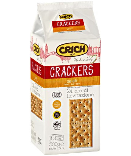 Crich Crackers Salato gr.500 Pacco Verticale