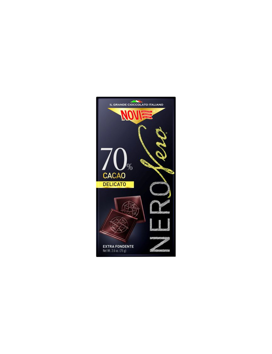 Novi Neronero Tavoletta Extra 70% gr.75