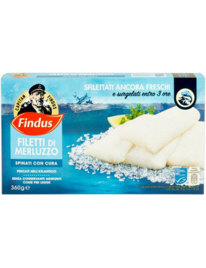 Findus Filetti Di Merluzzo Porzionato gr.360