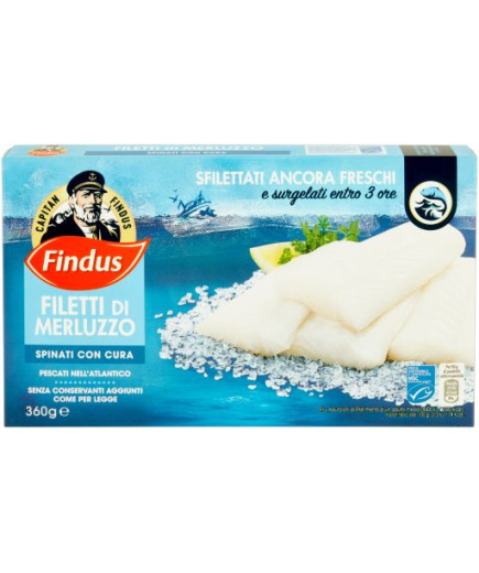 Findus Filetti Di Merluzzo Porzionato gr.360