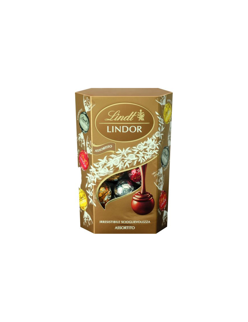 Lindt Lindor Cornet Assortito Senza Glutine gr.200