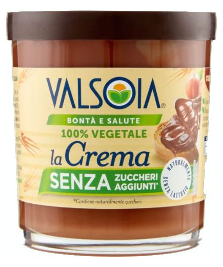 Valsoia Crema Spalmabile Senza Zuccheri Aggiunti gr.200