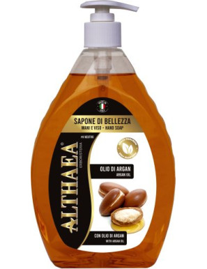 ALTHAEA SAPONE LIQ.C/DOSATORE MANI/VISO OLIO D'ARGAN ML.650