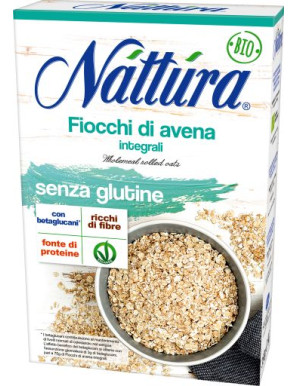 NATTURA FIOCCHI DI AVENA BIO S/GLUTINE GR.350