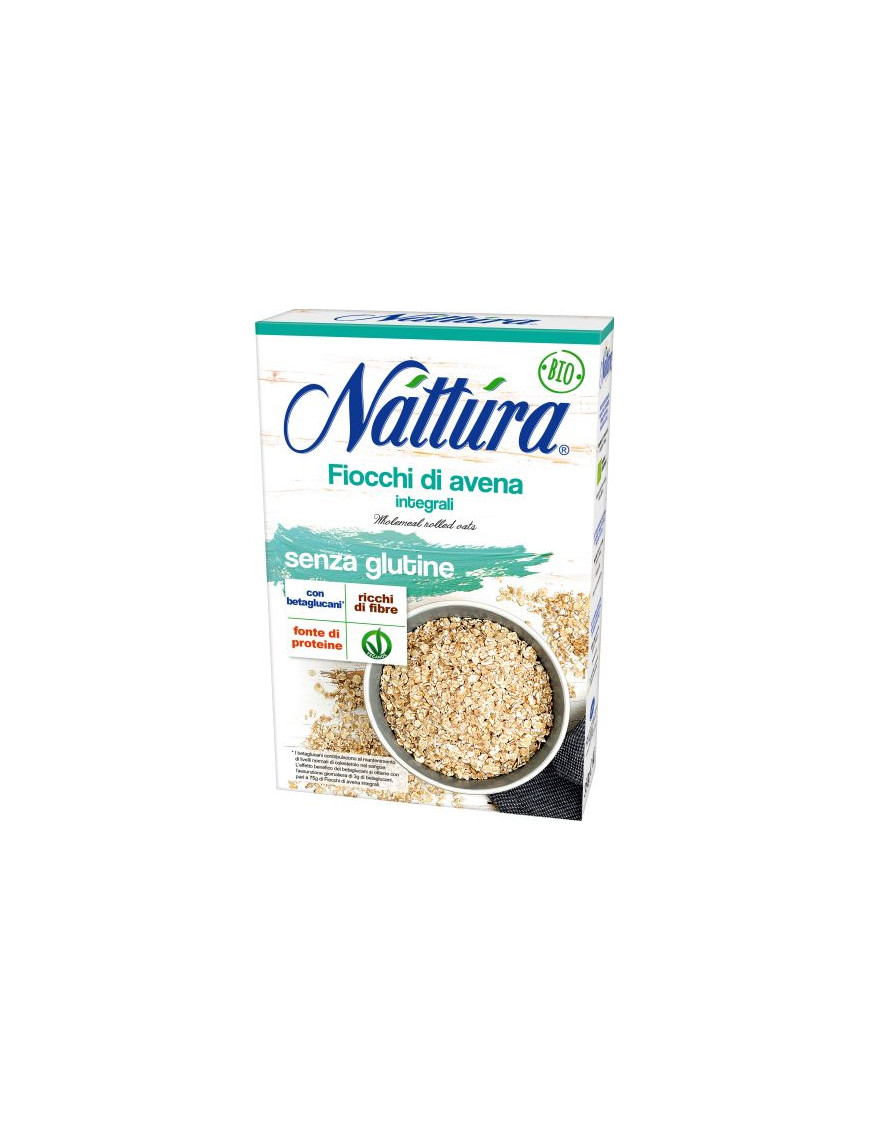 NATTURA FIOCCHI DI AVENA BIO S/GLUTINE GR.350