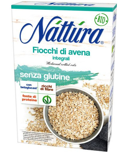 NATTURA FIOCCHI DI AVENA BIO S/GLUTINE GR.350