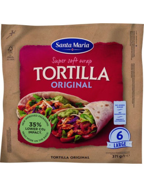 Santa Maria Wrap Tortillas Originals gr.371 (6Pz)