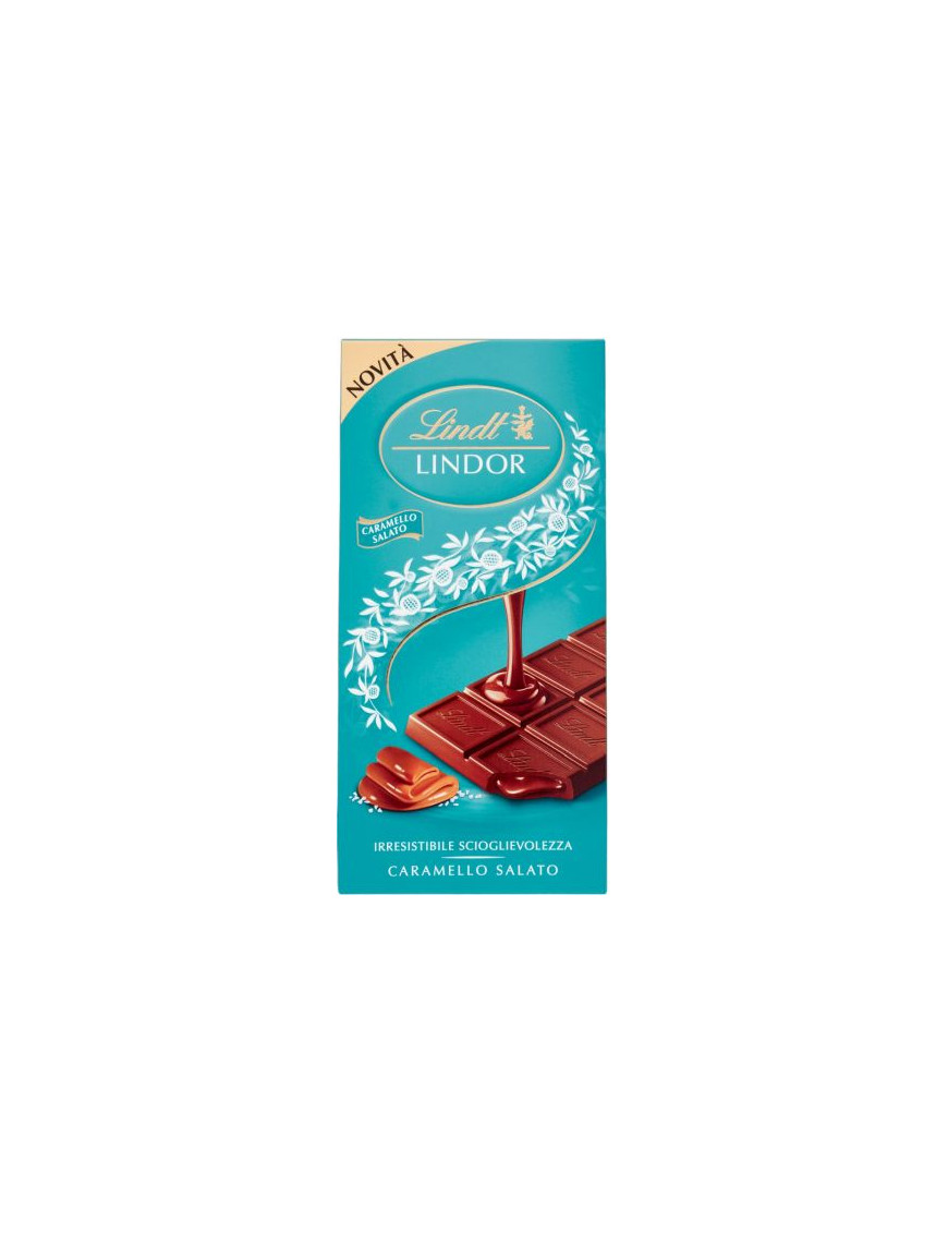 Lindt Lindor Tavoletta Caramello Salato gr.100