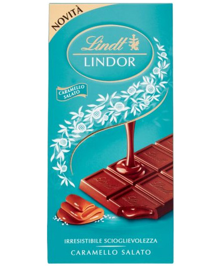 Lindt Lindor Tavoletta Caramello Salato gr.100