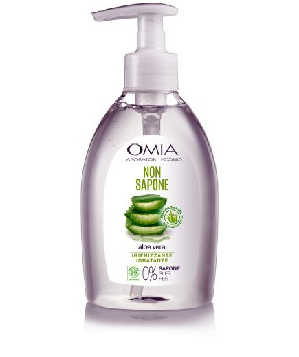 Omia Sapone Liquido Non Sapone Aloe Vera BIO ml.300