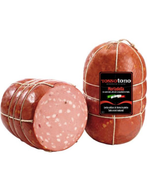 ROSSOTONO MORTADELLA 100% ITAL. IN BUD.NATUR.KG.9 C/P(CT.X1