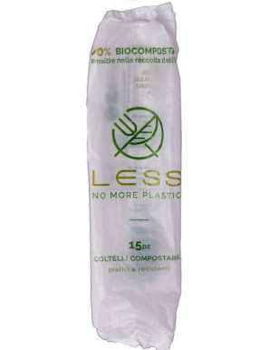 Bio Less Coltello Compostabile X15pz.