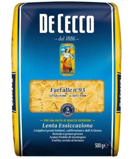 De Cecco Farfalle gr.500 N°93