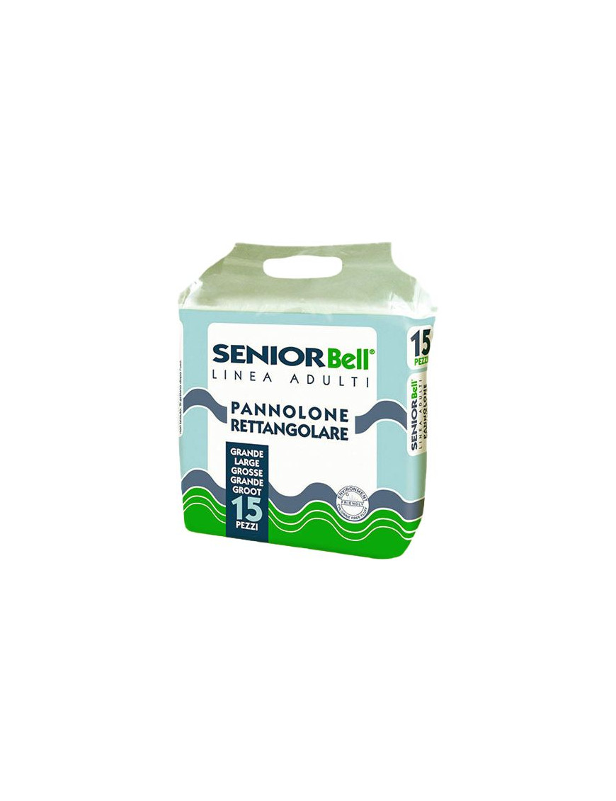 Senior Bell Pannolone Rettangolare X15 Pezzi