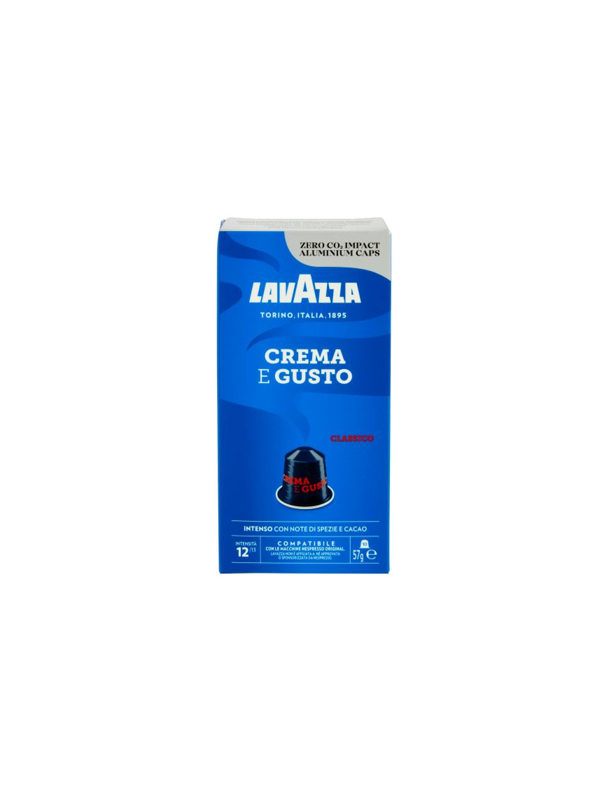 Lavazza Crema&Gusto 10 Capsule -Compatibili Nespresso-