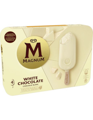 ALGIDA MAGNUM BIANCO X 4 G. 316