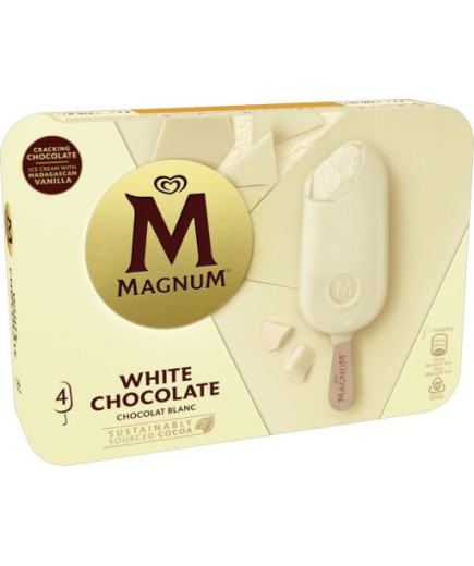 ALGIDA MAGNUM BIANCO X 4 G. 316