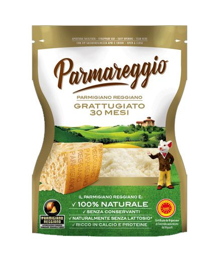 Parmareggio Parmigiano .Reggiano DOP 30 Mesi Grattugiato gr.60